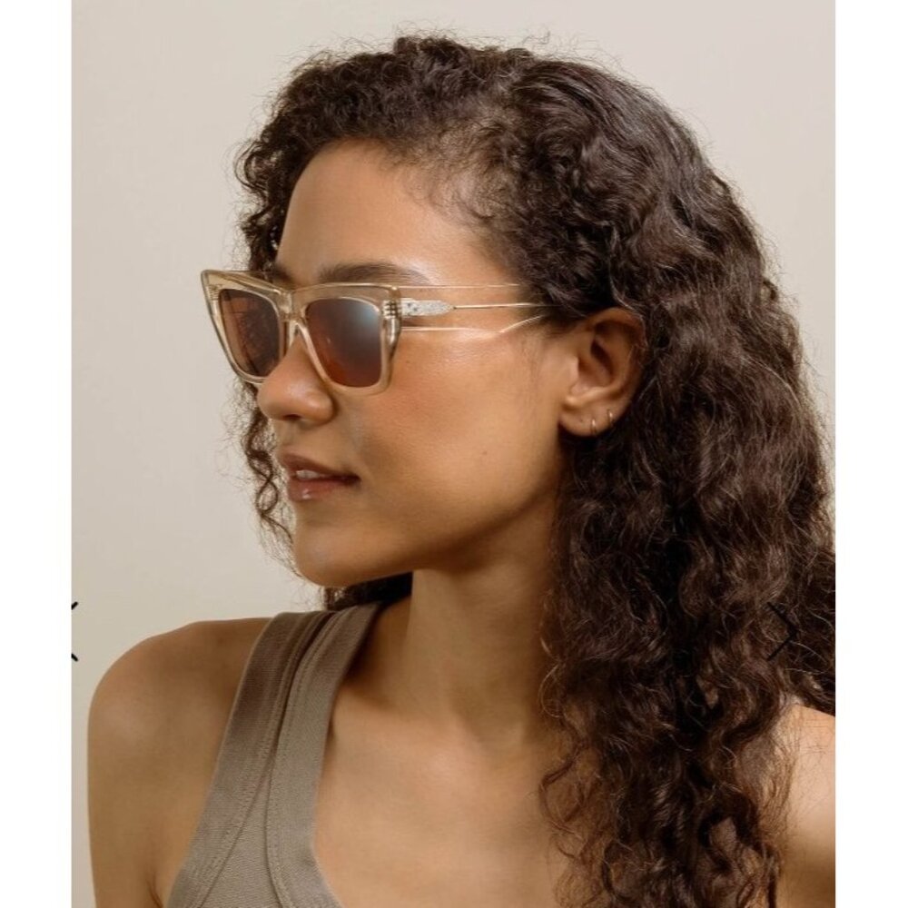 RAEN Beige Sunglasses